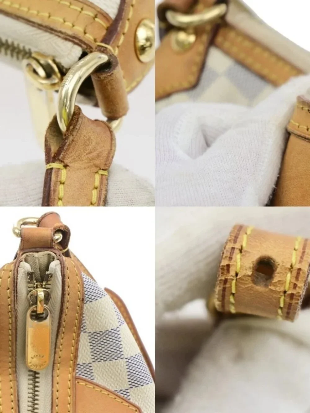 Louis Vuitton top leather
